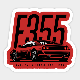 ferrari f355 berlinetta Sticker